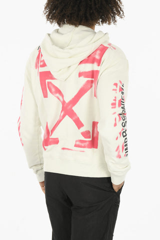 Printed DIAG STENCIL Hoodie