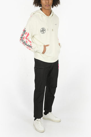 Printed DIAG STENCIL Hoodie