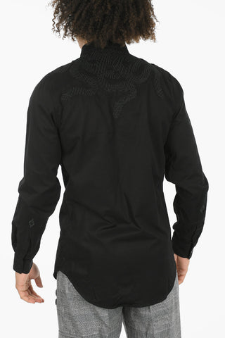 Long Sleeved RODRIGO Embroidered Shirt