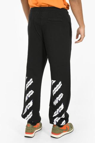 Printed AIRPORT TAPE SLIM Joggers