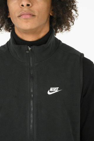 Sleeveless Fleeced Jacket