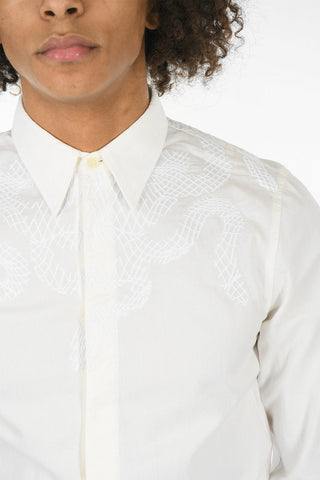 Long Sleeved RODRIGO Embroidered Shirt