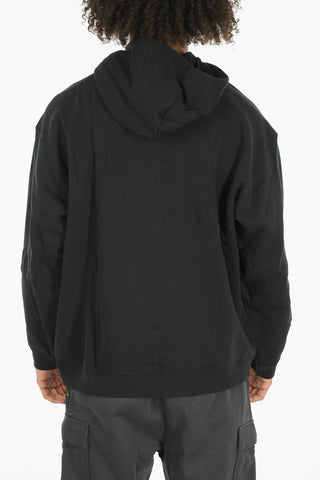 Loose Fit Sweatshirt GO-TO with Hood and Embossed Logo