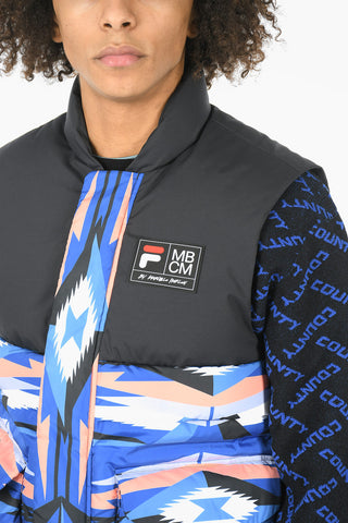 FILA Printed Padded Down Vest