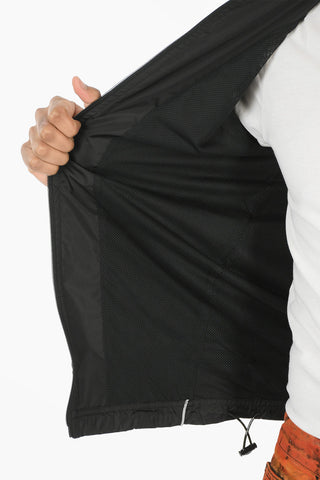Contrastig Band STRIPE Zipped Sweatshirt