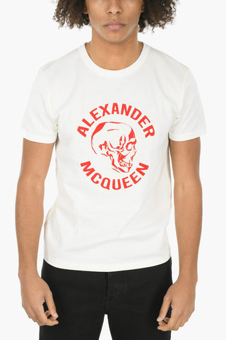 Short Sleeved Crewneck Printed T-shirt