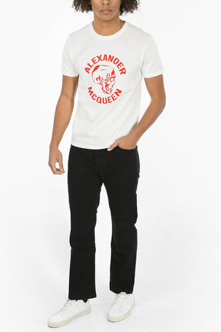 Short Sleeved Crewneck Printed T-shirt