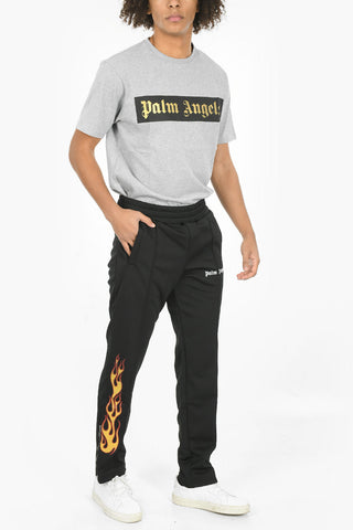 Joggers EXCL FLAMES TRACK Con Stampa Glitter