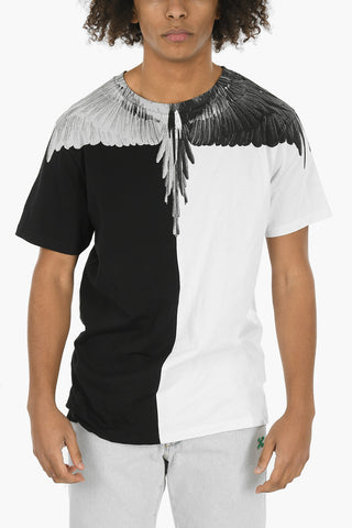 Short Sleeved Printed NALDO Crewneck T-shirt