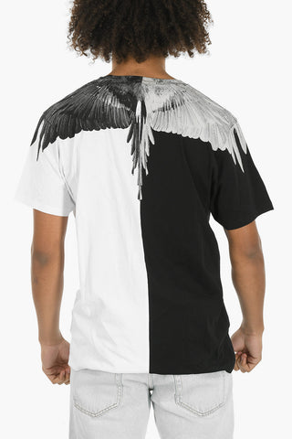 Short Sleeved Printed NALDO Crewneck T-shirt
