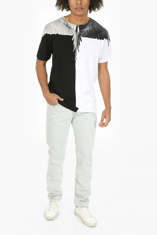 Short Sleeved Printed NALDO Crewneck T-shirt