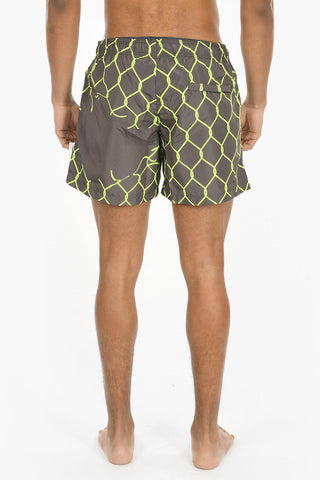 Printed BROKEN Swim Shorts
