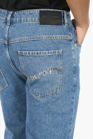 Medium Wash TAPERED Slim Fit Jeans