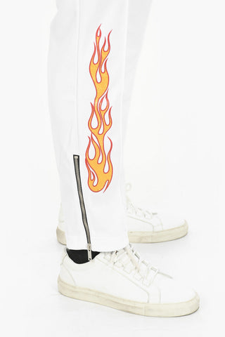 Joggers EXCL FLAMES TRACK Con Stampa Glitter
