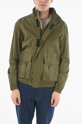Solid Color PAPERY Jacket with Hidden Closure