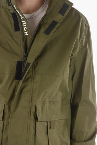 Solid Color PAPERY Jacket with Hidden Closure