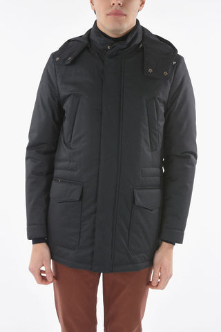 ID Parka imbottito ROWER con Cappuccio Removibile