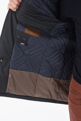 ID Parka imbottito ROWER con Cappuccio Removibile