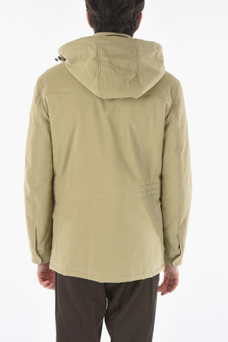 Parka Imbottito Con Cappuccio Removibile