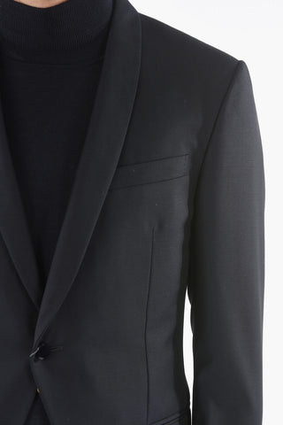 Lined Suit with 1 Front Button and Pockets Sewn