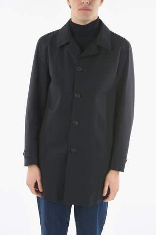 Buttoned Lined Single Breasted Coat
