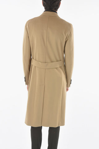CC COLLECTION Double-breasted Coat with Center Vent