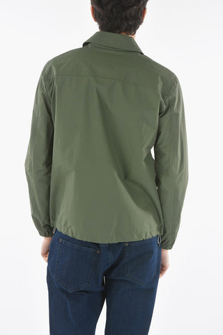 PENN-RICH Nylon TASLAN Overshirt with Patch Breast Pocket