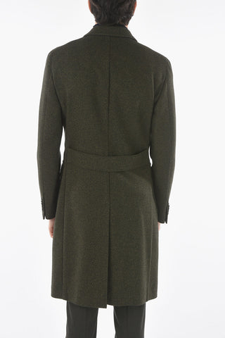 CC COLLECTION Tweed Coat with Flap Pocket