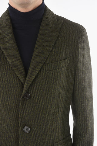 CC COLLECTION Tweed Coat with Flap Pocket
