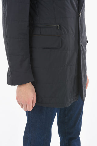 ID COLLECTION Waterproof Coat with Flap and Zipped Pocket