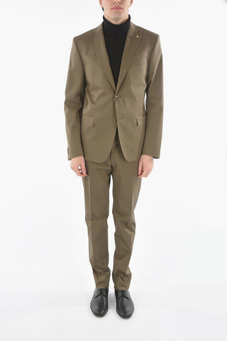 CC COLLECTION Abito RESET in misto Cotone con Iconica Spilla Coleottero
