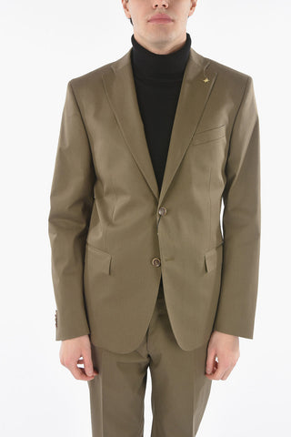 CC COLLECTION Abito RESET in misto Cotone con Iconica Spilla Coleottero