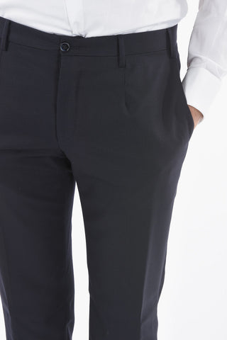 Lined Suit with Shawl Lapel and Center Vent