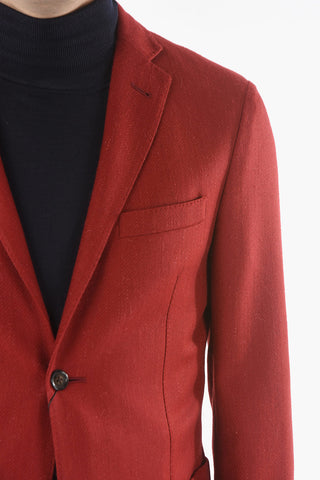 Half-Lined Blazer with Patch Pocket