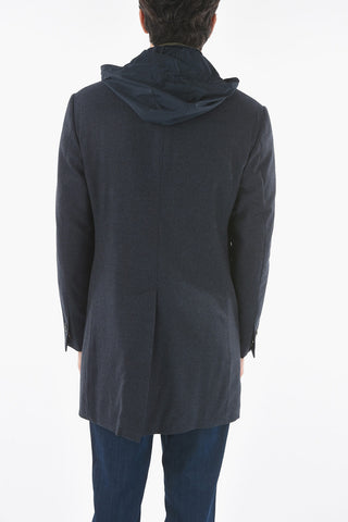 ID Virgin wool waterproof coat