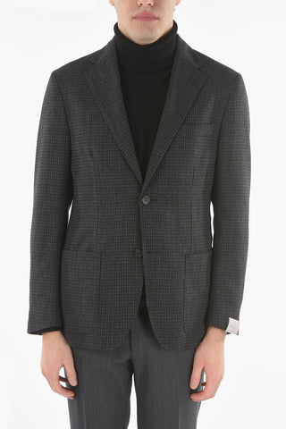 Lined Single Breasted Wool Blend