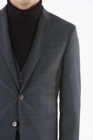 CC COLLECTION Abito 3 Pezzi CERIM. RESET in Misto Lana