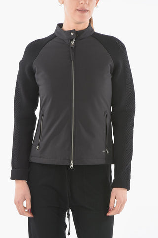 Giubbotto PLUM Run Track Imbottito con Maniche in Maglia Traforate