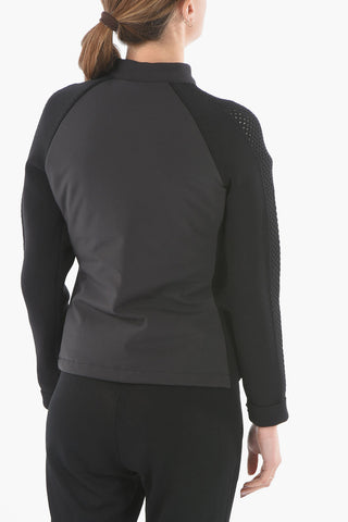 Giubbotto PLUM Run Track Imbottito con Maniche in Maglia Traforate