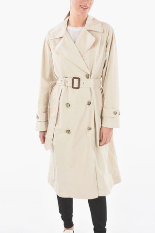 Double-Breasted ERIE Trench with Belt