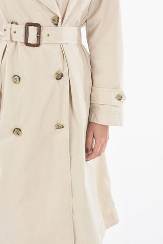 Double-Breasted ERIE Trench with Belt