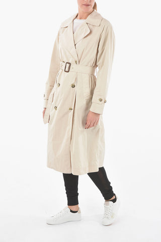 Double-Breasted ERIE Trench with Belt