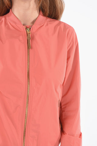 Golden Zipped  CHARLOTTE Lightweight Bomber