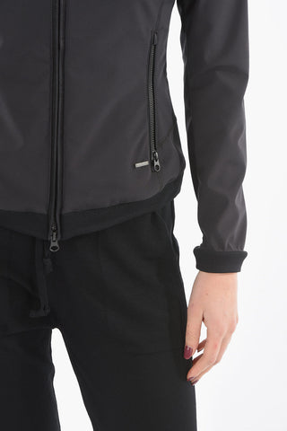 2 Pockets Bomber with Perforated Details