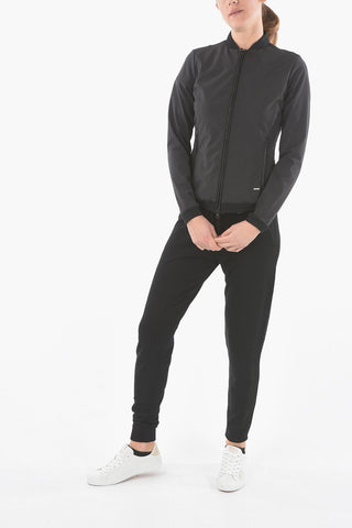 2 Pockets Bomber with Perforated Details