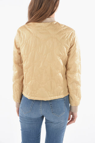 Quilted GOLDENROD Bomber with Breast Pocket