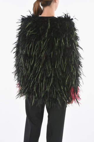 Lurex Detail ROYA Feathered Fur