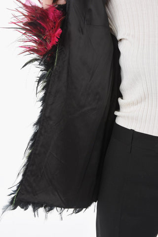 Lurex Detail ROYA Feathered Fur