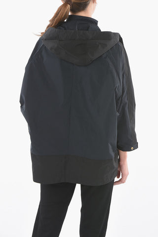 Hidden Closure Jacket with Removable Hood