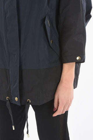 Hidden Closure Jacket with Removable Hood